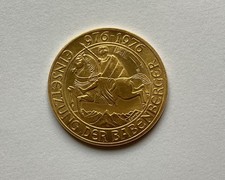 1000 schilling babenberger 1976, 900er Gold, 12,5g fein