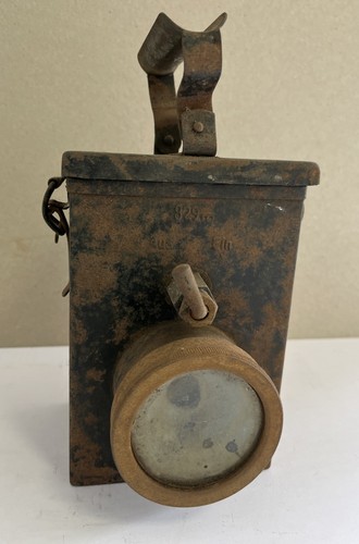 Originale alte grubenlampe - alte,