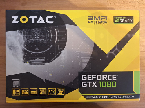 Zotac nvidia geforce gtx 1080 - nvidia,