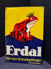 Erdal Rotfrosch Blechschild -