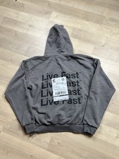 Lfdy Herren Hoodie Pullover Sweater Priority Etikett S M Live Fast Die Young