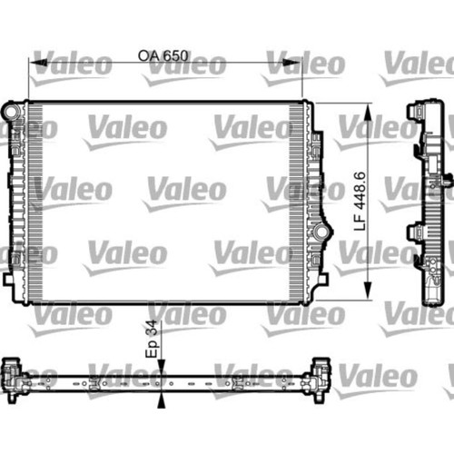 Valeo kühler wasserkühler - valeo,