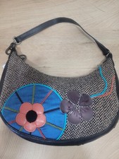 Longchamp Sonderedition Täschchen Hobo klein Baumwolle mit Blumen