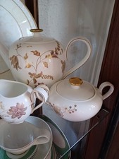 V &B Golden Garden Kaffeekanne, Milchkännchen, Zuckerdose