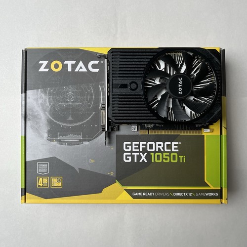 Zotac geforce gtx 1050 4gb - 1050, ti