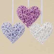Weiden Herzen 25 cm 3 Stck