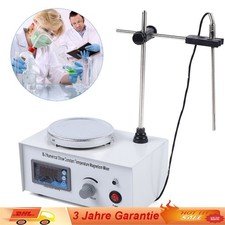 220V Magnetrührer Labor Heizung Magnetische mit Heizplatte Magnetic Stirrer New