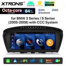 XTRONS 8.8" Android 14 Octa Core 2+64G GPS Autoradio für BMW E60 E90 E61 E93 CCC