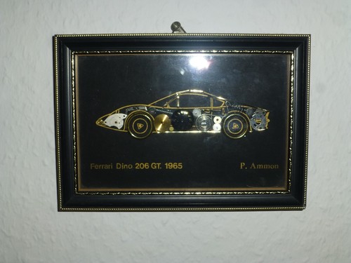 Ferrari dino 206 uhrenbild - dino,
