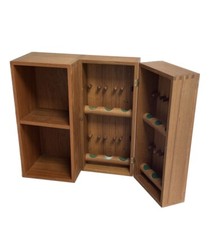 Fine Vintage Design Teak Wandschrank Sweet Dublin Regal Schrank Pfeifenschrank