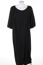 H&M Kleid Midikleid XL Schwarz