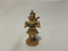 Blank Engel Erzgebirge Kurzrock mit Sänger Natur EK019 #423#