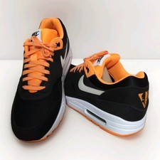 Nike AirMax 1PRM,BLACK WHITE/BRIGHT CITRUS/NOIR BLACK,GR.42.5/US9,Wenig Getragen
