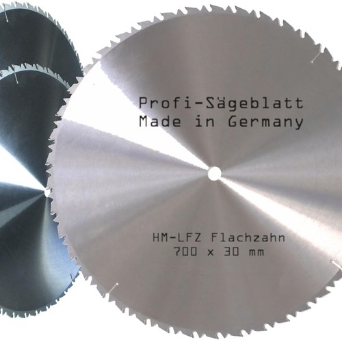Kreissägeblatt 700 mm - 3x, hm