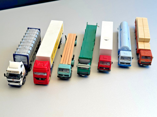 Modellbahn konvolut lkw - -,
