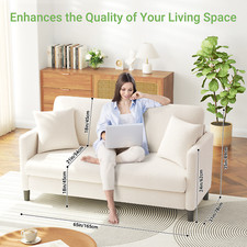 2-Sitzer Teddy Sofa Modern