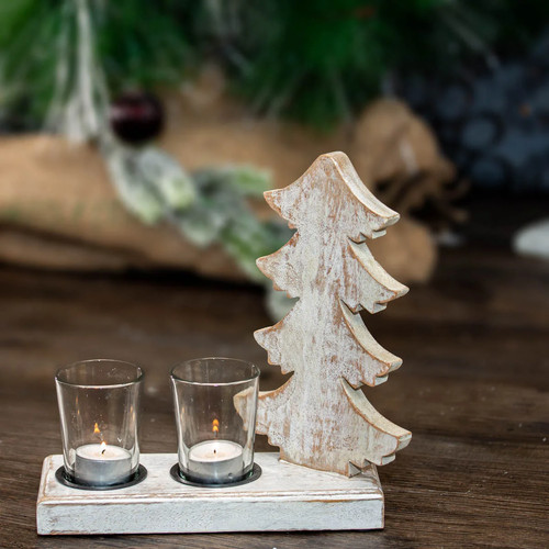 Teelichtgläser tannenbaum - teelichtgläser,,