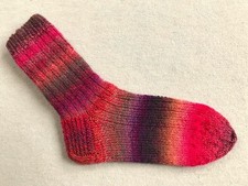 Damensocken, tolle, warme Rottöne, Schoppel Zauberball , Handarbeit, Gr. 38/39