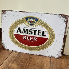AMSTEL Schild HOLLAND Bier