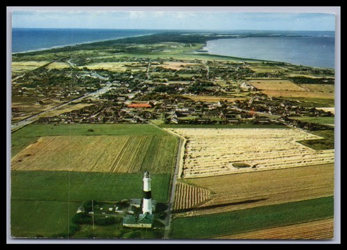 Ansichtskarte nordseeinsel - ansichtskarte,