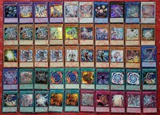 YUGIOH Blue-Eyes Deck 50 Cards