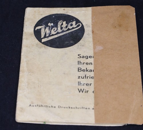 Welta belichtungstabellen mit - welta,