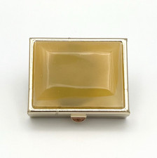 Vintage Pillendose Onyx Marmor