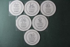 6 verschi: SERIEN Bierdeckel