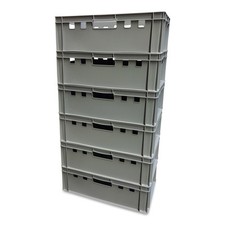 6 x E2-Kiste Stapelbox