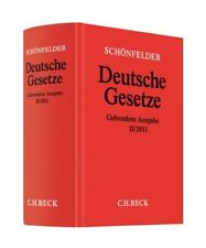 Deutsche Gesetze Gebundene Ausgabe II/2011, Heinrich Schönfelder