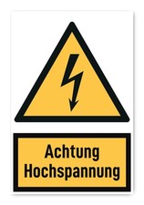 Achtung Hochspannung -