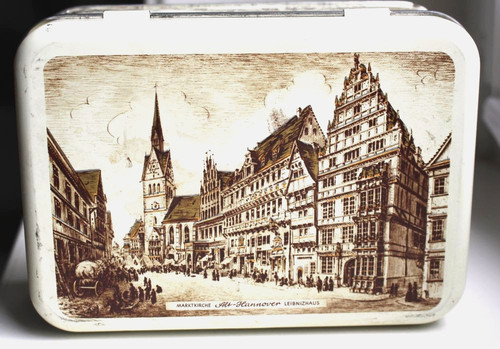 Blechdose bahlsen keks - blechdose,