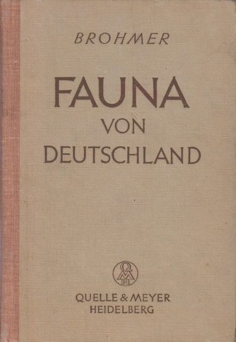 Fauna von deutschland brohmer - von,