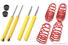 Sport Fahrwerk 60/40mm + Domlager für VW Polo 2 3 86c 2f+ Teilegutachten