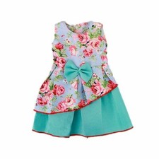 Puppen Kleid türkisfarbenes