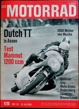 Das Motorrad 15/69 Test Münch