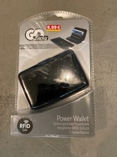 Kartenetui Aluminium Karten Safe RFID-Sicherung + Powerbank 2500 mAh