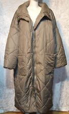 H & M  BRAUN LEICHTE STEPP JACKE MANTEL PARKER ANORAK Gr. 54 56
