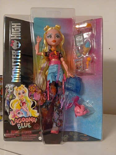 Monster high lagoona blue - blue, |