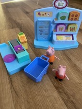 Hasbro  Peppa Wutz Supermarkt wie NEU 1-2 benutz