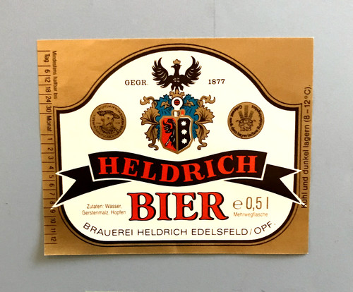 Altes bieretikett brauerei - altes,