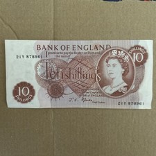 BANK OF ENGLAND 10/- SHILLING