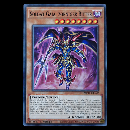 Yugioh soldat gaia - yugioh, zorniger