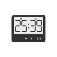 Neu Magnetisch Groß LCD Digital Küche Kochen Timer Alarm Count Up Down Uhr U
