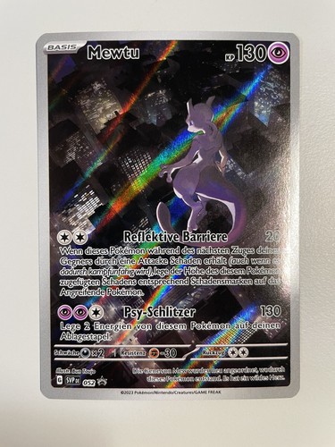 Pokemon karte mewtu - karte,