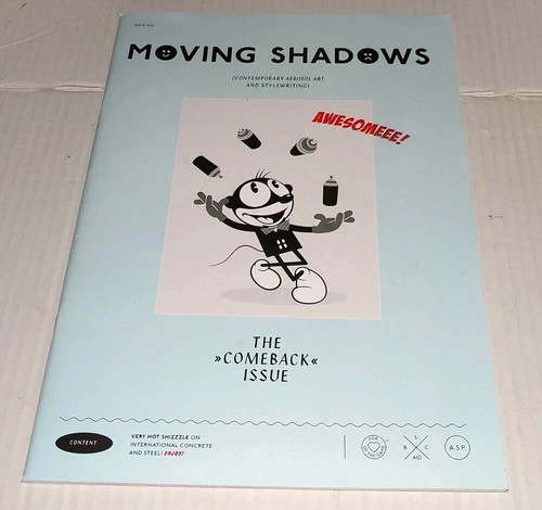 Graffiti magazine moving - magazine, "moving