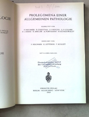 Prolegomena einer allgemeinen