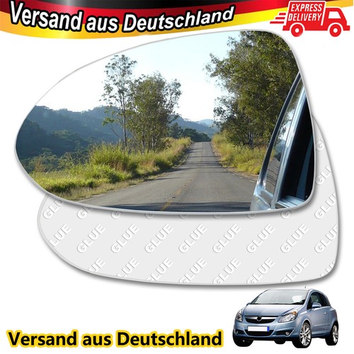 Spiegelglas links für opel - links,
