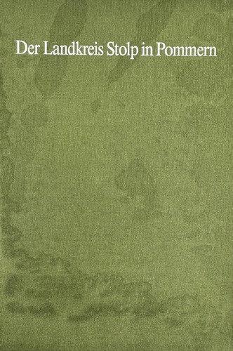 Buch der landkreis stolp - buch,