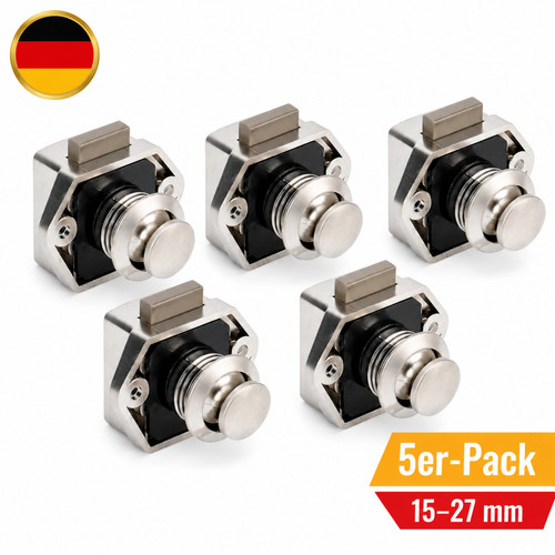 5er push lock - push-lock, möbelschloss